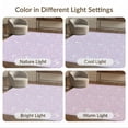 thumbnail image 7 of ODIKA 8'x10' Washable Area Rug Toss Whimsical Clusters Pastel Scatter Butterfly Motifs for Living Room, Under Sectional, Family , Durable, Non-Slip, 7 of 7