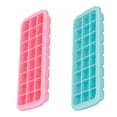 thumbnail image 1 of Bandejas para cubitos de hielo, moldes para cubitos de hielo con tapa, bandejas para hielo apilables, 1 of 5