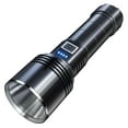 thumbnail image 2 of Edgergery Solar Flashlight, Strong Light Charging, Outdoor Ultra Bright, High-power Long-range, Portable Household Patrol Flashlight With Side Lights, 2 of 2