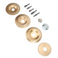 thumbnail image 1 of Wood Carving Disc  File Set, Non Deform High Productivity Steel Durable Wood Grinding Disc Set  for Finishing, 1 of 8