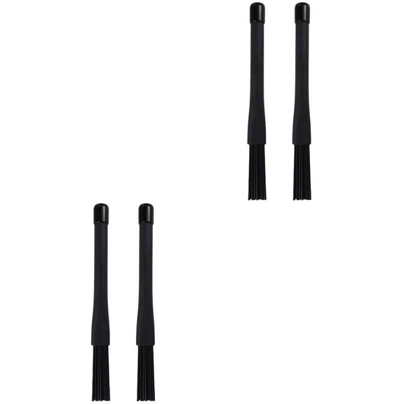 Raindrops 2 Pairs Retractable Nylon Drum Brush Jazz and Drum Kit Drum Drum Accessories for Jazz (Black)
