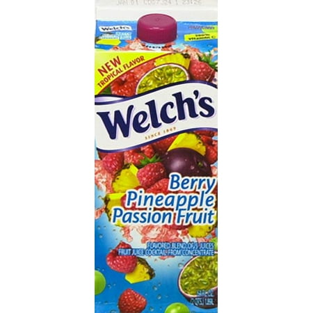 Welch's Berry Pineapple Passion Fruit Juice Cocktail, 64 oz