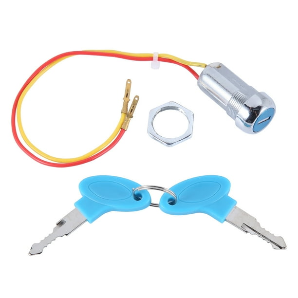 Universal Starting Switch Key Lock Wires Ignition Keys Switch for