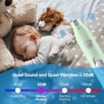 thumbnail image 4 of Molinillo de Unas Eléctrico Silencioso para Mascotas, Recargable, Herramiente de Aseo Segura para Gatos, Perros Con Batería de 350 Mah, material ABS, Cortaúmas para Perros,, 4 of 7