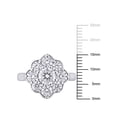 thumbnail image 2 of Everly Women's Moissanite 10k White Gold Ring, 2 of 7