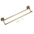 thumbnail image 3 of Cuarto De Baño De Pared De tón Doble Toallero Estante Del Estante De Suspensión Del Sostenedor 24 Pulgadas Baoblaze Toallero de baño, 3 of 8