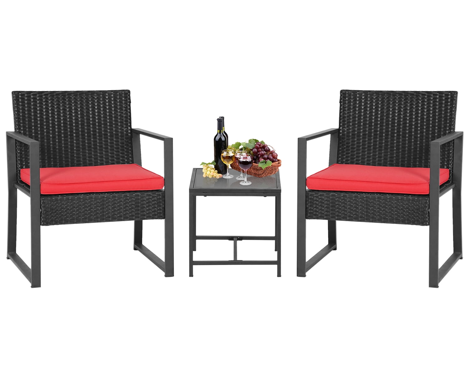 CL.HPAHKL 3 Piece Patio Furniture Set,outdoor Furniture Patio Set Patio