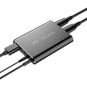 Uteam Game Link Video Capture Box 4K 1080P by ezcap371 USB3.2 Audio Converter with MIC LINE IN for TV Box Computer Camcorder Game Console