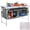 Type 1, variant on VEVOR Camping Kitchen Table, Folding Outdoor Cooking Table, 3 Adjustable Heights, Aluminum Lightweight Portable Cook Station with Storage Organizer,Carry Handle,for BBQ Party Picnic RV Travel,Black