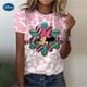 thumbnail image 1 of 2023 New Mickey Mouse Vintage Women's Tops Women's Casual Kawaii Short Sleeves Summer T-Shirts Couples Fashion children T-Shirts5XL Gao Jinjia LED, 1 of 2