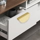 thumbnail image 4 of Actualice sus muebles con tiradores semicirculares de borde liso, diseño de media luna para un toque moderno, construcción de latón macizo que garantiza durabilidad y resistencia a la corrosión,, 4 of 6