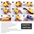 thumbnail image 3 of FlyFlise MX-5500EOS Handheld 8 Digits Price Labeller Label Maker Pricing Machine with Label Roll & Ink Roller for Office Supermarket Retail Shop Grocery Store, 3 of 8