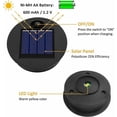 thumbnail image 4 of Replacement Solar Light Top, Outdoor Hanging Lantern Light Solar Light Parts, High-Efficiency Solar Powered, Automatic Switch, Easy Operation, Waterproof IP44, Long Working Hours,, 4 of 6