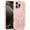 Pink, variant on For iPhone 16 Pro Magnetic Phone Case,Compatible with Mag-safe,Wavy Frame Cute Design for Girls Women,Translucent Matte Hard Back Shockproof Protective Lightweight Phone Case,Pink