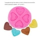 thumbnail image 4 of Matsuzay Molde de pastel con forma de corazón de 4 rejillas resistente al calor antiadherente DIY pastelería azúcar caramelo galleta molde Herramientas y accesorios para hornear, 4 of 6