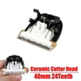 thumbnail image 2 of Grooming Ceramic Cutter Head Razor Blade 40mm 24 Teeth for Animal Clipper Trimmer, 2 of 6