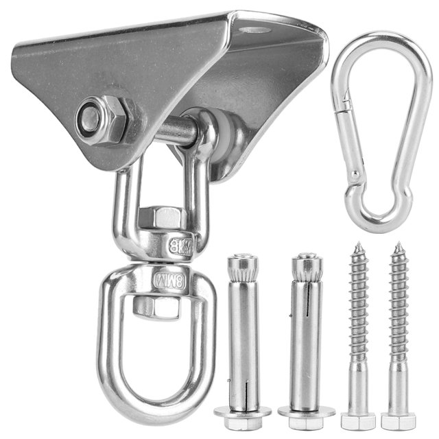 Gancho de suspensión de acero inoxidable Hebilla fija de alta resistencia para columpios Silla colgante Bolsa de arena Accesorios de hardware para elevación de bolsas