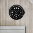 thumbnail image 2 of Reloj despertador Billuyoard Relojes de pared silenciosos con luz nocturna Blanco, 2 of 6