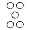 thumbnail image 1 of Sonducket 2 pulseras naturales y seguras de amatista pura para purificar el cuerpo para una vida diaria exquisita y a la moda SY666A03 3 Type2 NO2, 1 of 6