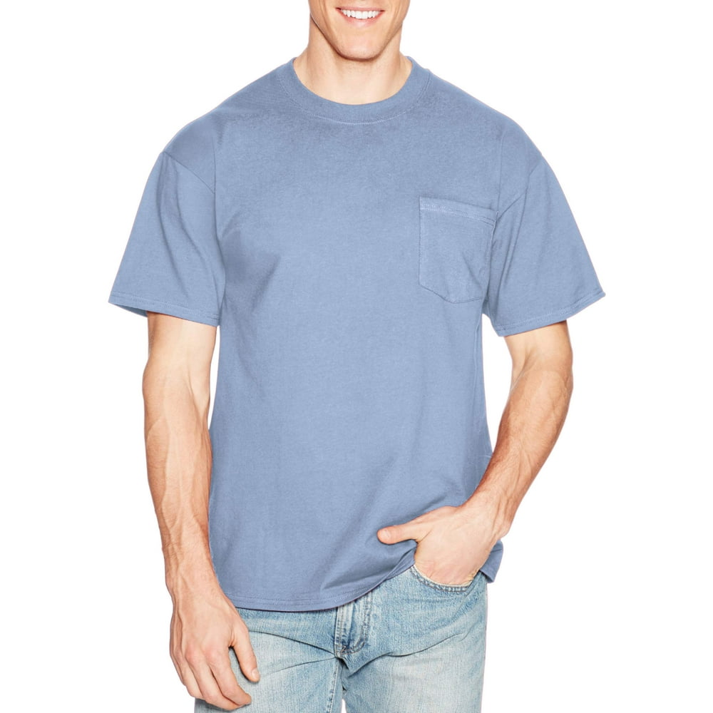 Hanes Hanes Men's Premium BeefyT Short Sleeve TShirt With Pocket