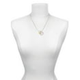 thumbnail image 3 of Delight Jewelry Goldtone I Love You Disc To the World You are a Mother Locket Necklace, 3 of 4