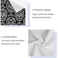 thumbnail image 4 of SKYSONIC 3 Pack Towel Mexican Candy Skull Cotton Bath Towel Set (1 Bath Towel, 1 Hand Towel, 1 Washcloth) for Bathroom, Super Soft and Quick Dry Towels, 4 of 7