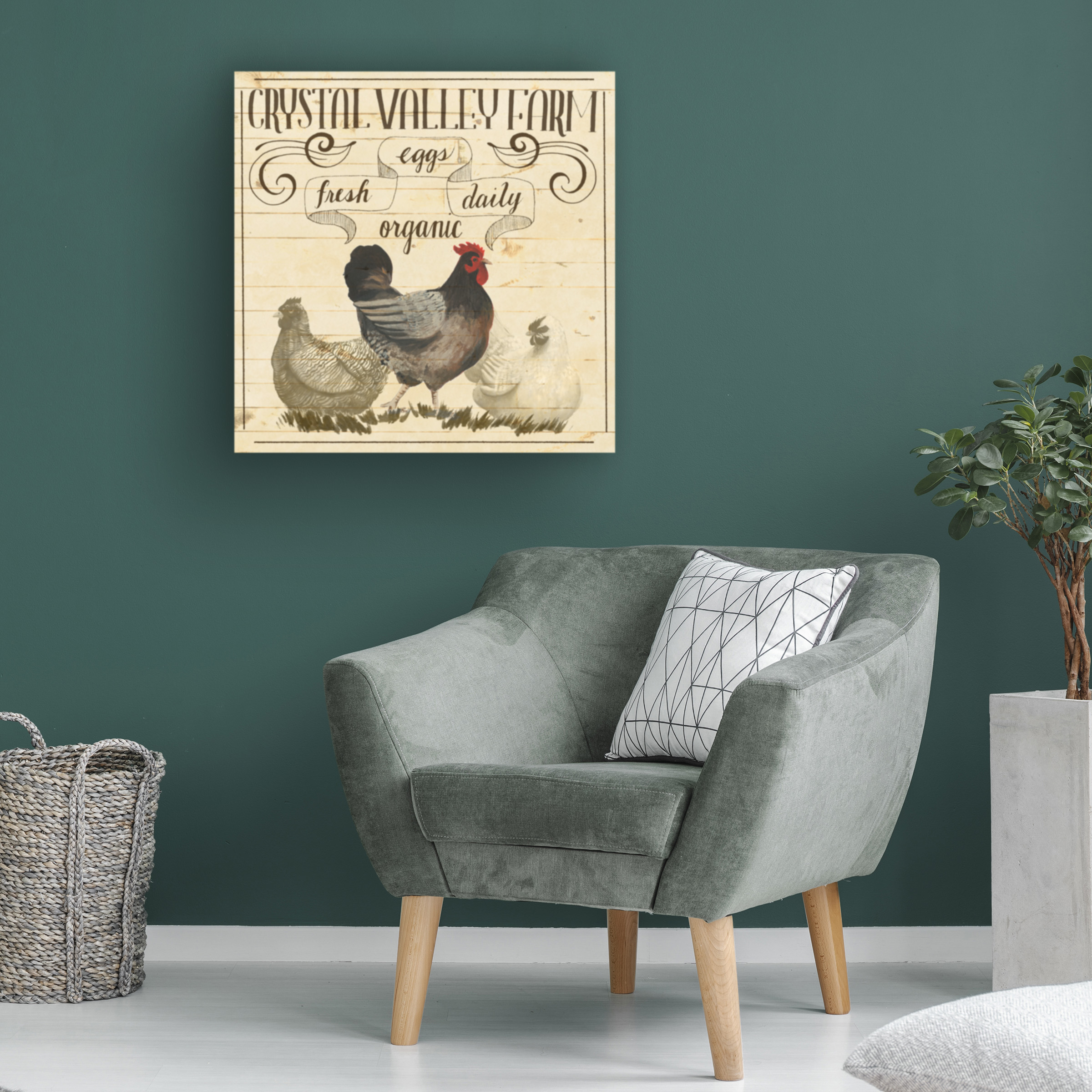 Grace Popp 'Animal Farm Collection II' Canvas Art