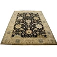 thumbnail image 2 of Black Floral 9X12 Osh Chobi Peshawar Oriental Rug, 2 of 11