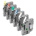 thumbnail image 1 of VEVOR Label Maker Tape 6 Pack 12 mm Colored Label Maker Refills TZe-131, 1 of 9