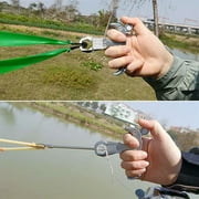 MANNYA Fish Darts Handheld Slingshots Release Grip Stainless Steel Slingshots Triggers