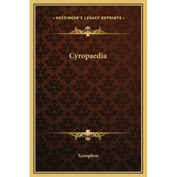 Cyropaedia (Hardcover)