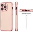thumbnail image 3 of Case for iPhone 15 Pro Max 6.7" Luxury Plating Edge Case Cover Slim Lightweight Glossy Bling Phone Case Soft TPU Shockproof Bumper Case Electroplated Case,Pink, 3 of 12