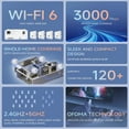 thumbnail image 3 of 4 Port Gigabit Ethernet Network Switch - Ethernet Splitter Plug & Play Shielded Ports Traffic Optimization 60W, 3 of 18