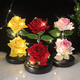 thumbnail image 3 of 2 Rosas Amarillas Flores Artificiales, 3 of 5