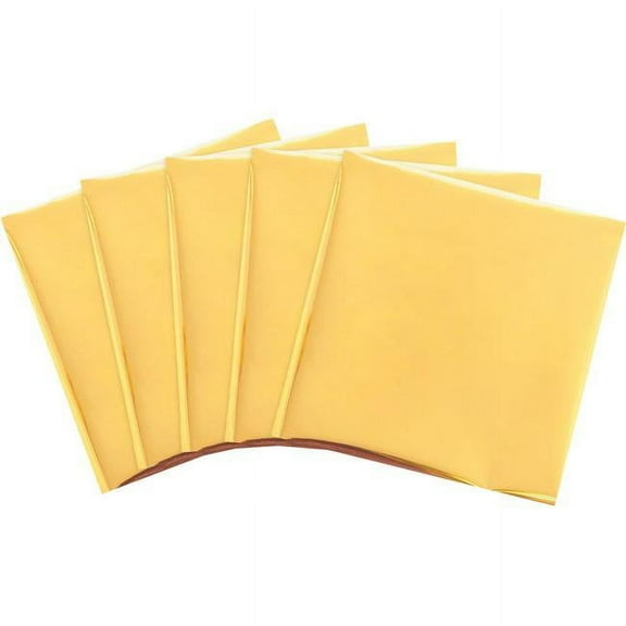 We R Memory Keepers Foil Quill 12"X12" Foil Sheets 15/Pkg-Gold Finch