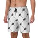 thumbnail image 1 of Balery Black Rabbit Bañador para hombre, shorts de playa de secado rápido con entrepierna y forro de compresión-Medium, 1 of 6