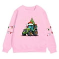 thumbnail image 4 of yocbz Toddler Girl Christmas Top Cute Tops for Girls Long Sleeve Christmas Shirts Xmas Candy Gift Print Cute Graphic Shirts T Shirts Kids Kids Clothes Pink,Size for 2-3 Years, 4 of 4