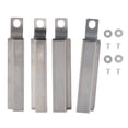 thumbnail image 1 of Grill Tube, 4 Set Crossover Tubes, Easy To Install Durable For BBQ Grill Parts  Replacement Silver Kitchen Accessory, 1 of 8