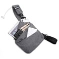 thumbnail image 2 of Bolso bandolera antirrobo para hombre y mujer, bolso flexible Personal, bolso bandolera ligero para deporte de viaje, 2 of 5