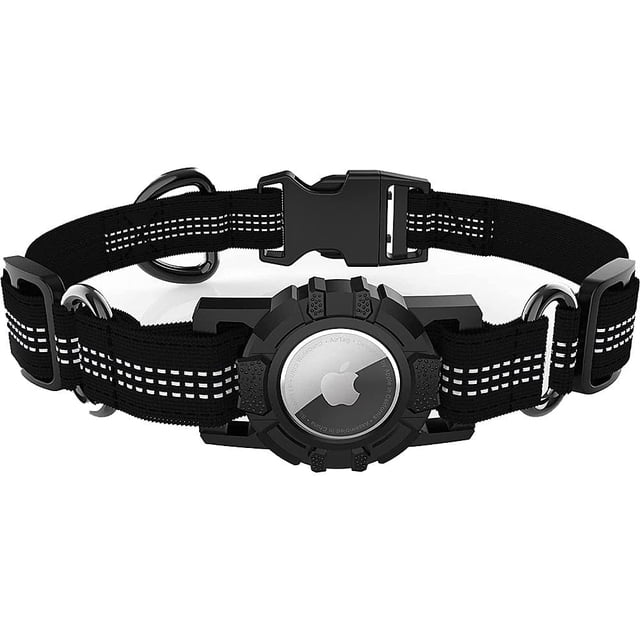 Funda SaharaCase ajustable de nailon negro para perros medianos