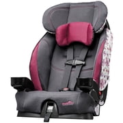 Evenflo Chase Select Harness Booster Car Seat, Coral Floral