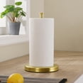 thumbnail image 3 of KES Gold Paper Towel Holder Countertop Stainless Steel Brushed Brass Finish, 3 of 11