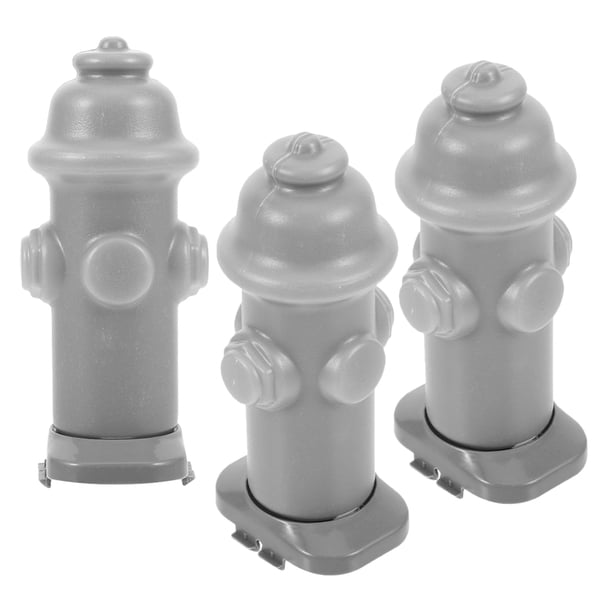 VERDANVERSE 3Ud Columna Para De Perro En Interiores Oscuro Resistente De Plástico Para Entrenamiento