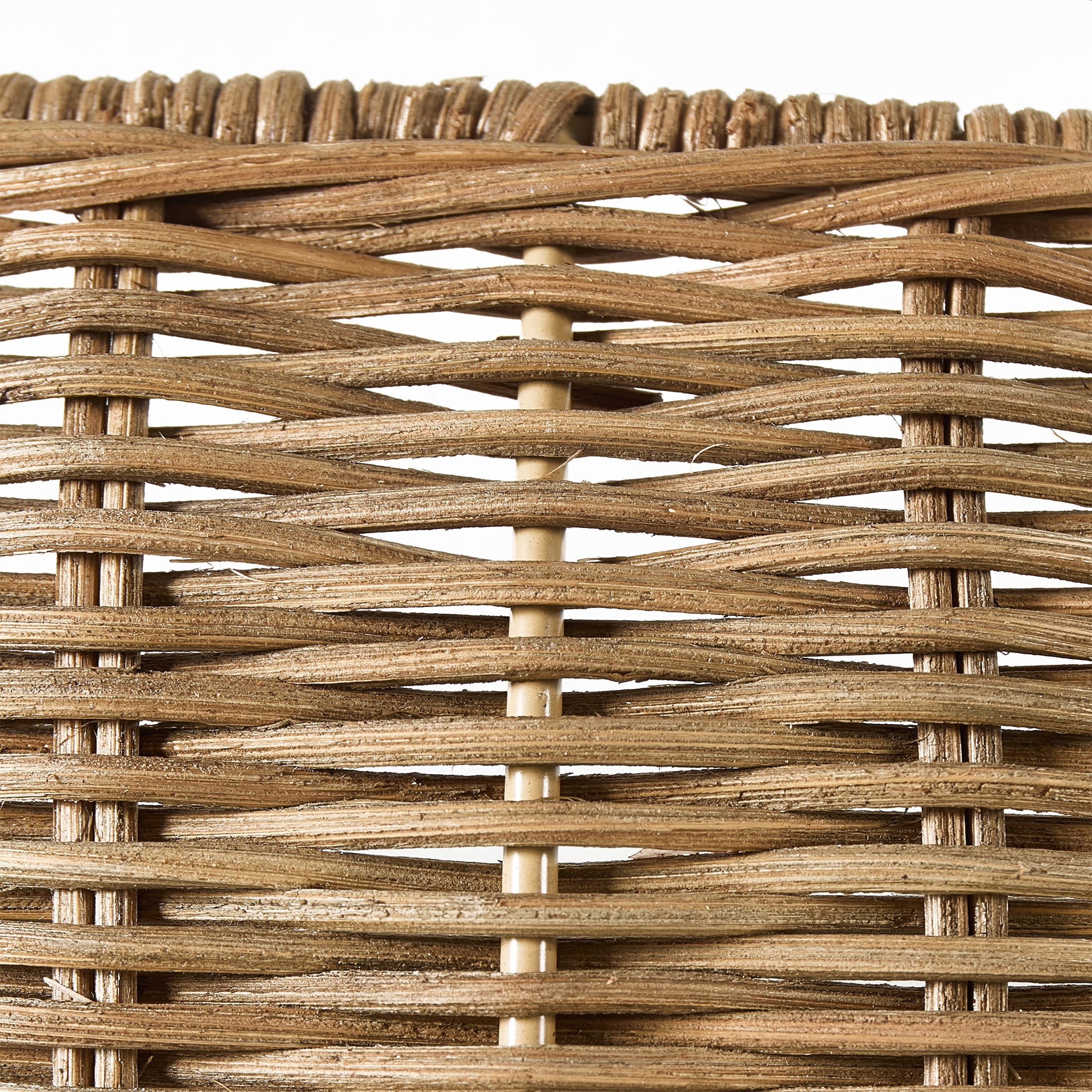 My Texas House Brown Rattan Christmas Tree Collar, 27" x 11"