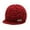 Q2-Red, variant on Winter Knitted Hat With Bow Rhinestone & Brim - Thick Soft Yarn Cap, Warm Thermal for Cold Weather, Stylish Headwear for Autumn Outdoor Activities, Daily Commute,Size:One Size