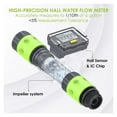 thumbnail image 2 of Digital Water Flow Meter RV Water Meter For Outdoor Garden Hose,Watering Irrigation,RV Travel Measuring Water Consumption ,Accurate Measurements, 2 of 8