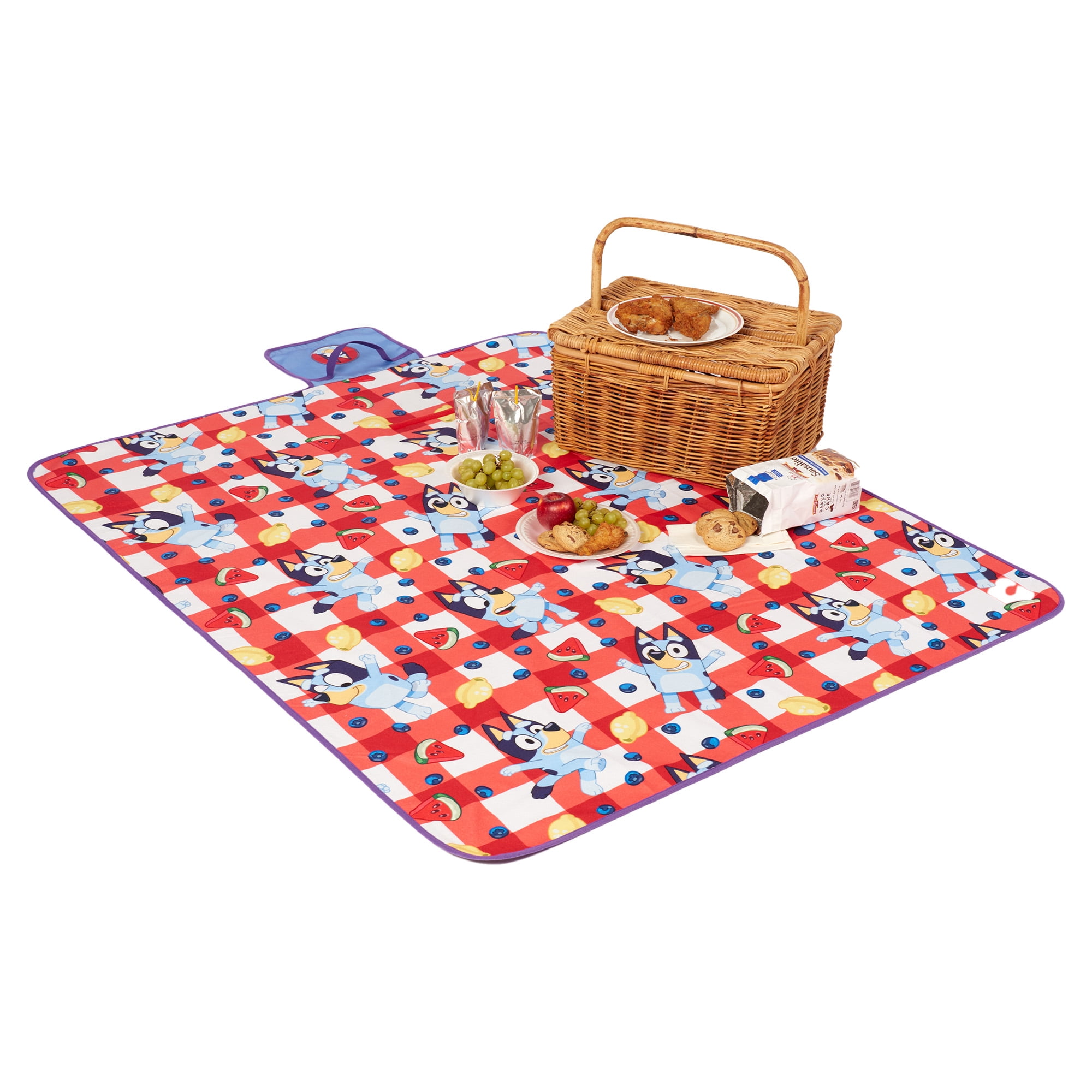 Bluey BBQ Kids Outdoor Blanket, 50 x 60 inches