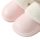 thumbnail image 3 of Zapatos Casa Mujer Hombre Forro Piel Cálido Invierno Impermeable Cómodo Fuzzy para Interior Al Aire Libre, 3 of 8