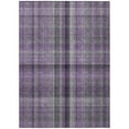 thumbnail image 2 of Addison Rugs Chantille Indoor/Outdoor Transitional Plaid Purple Washable Rectangle Rug, 2'6" x 3'10", 2 of 6