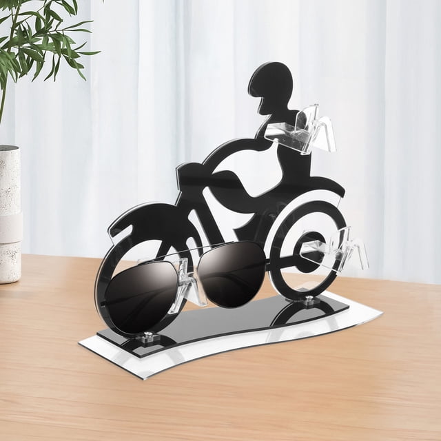 WEUVEB Soporte De Gafas Para Hogar Con De Motocicleta En Acrílico Multicolor